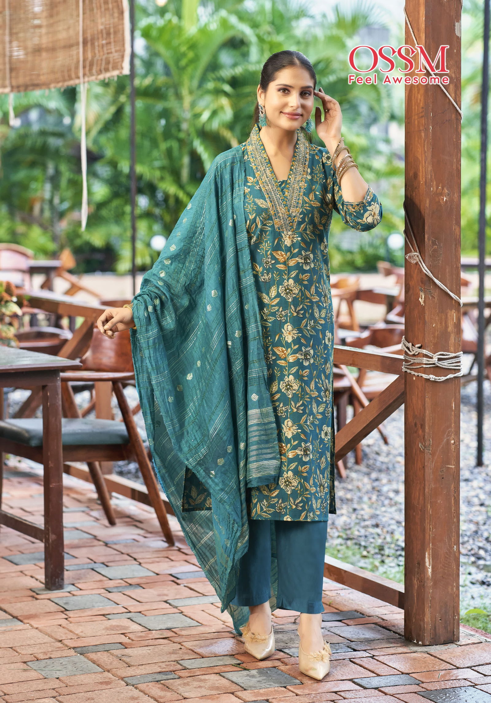 Muskan Vol 6 By Ossm Silk Foil Printed Kurti With Bottom Dupatta Wholesale Shop In Surat
